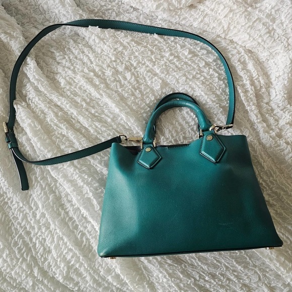 Diane Von Furstenberg On-the-Go Carryall Leather Bag  - Picture 4 of 13